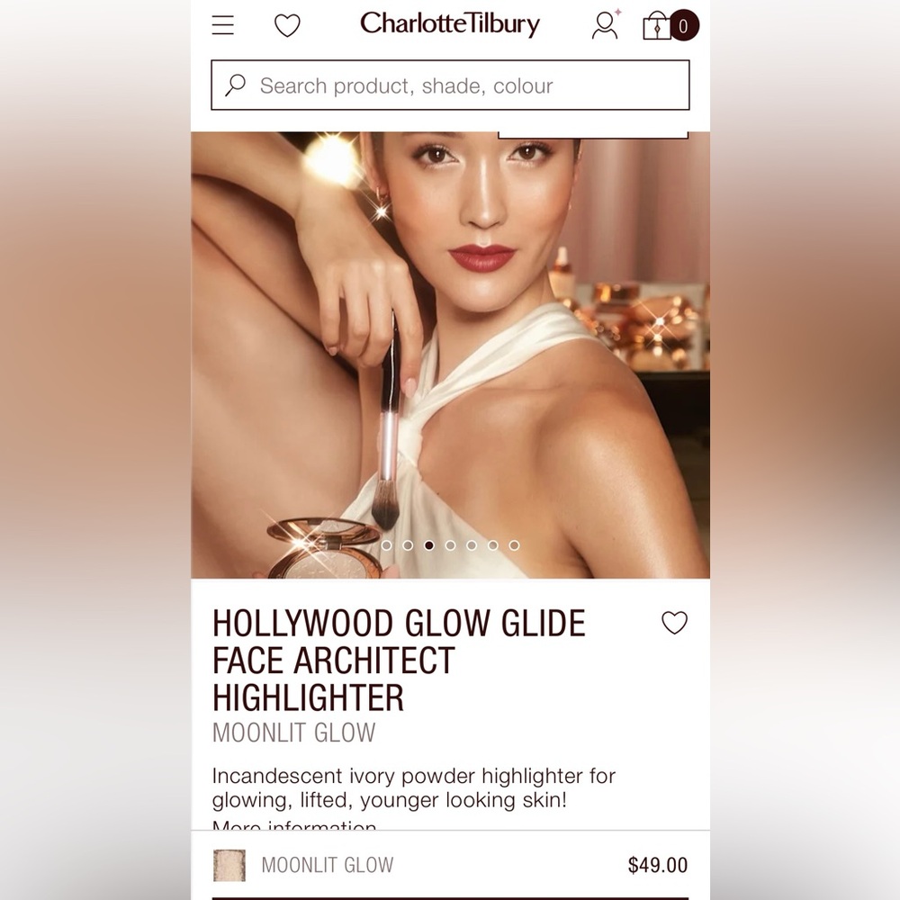 Charlotte Tilbury Face Architect Highlighter - Moonlit Glow